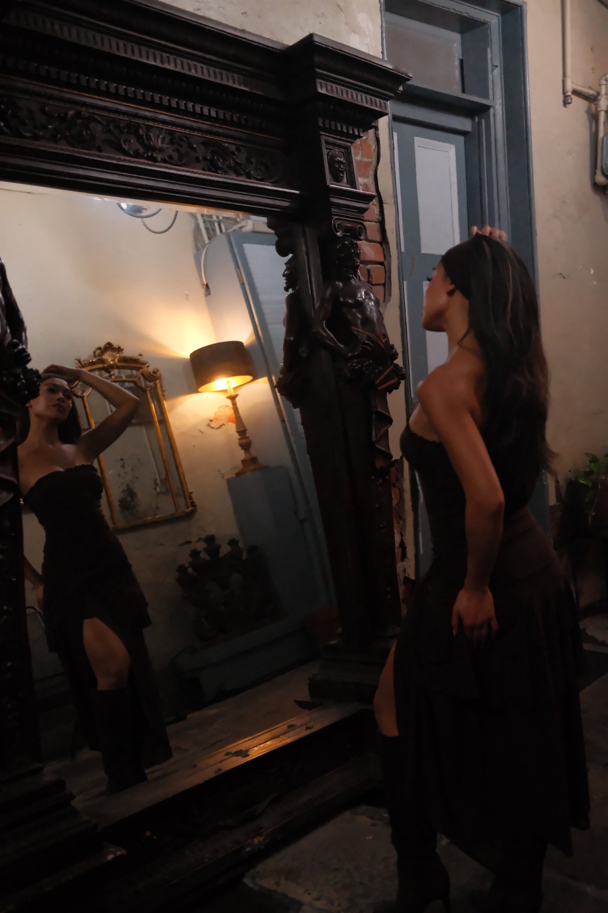 Bourbon Ruffle Dress