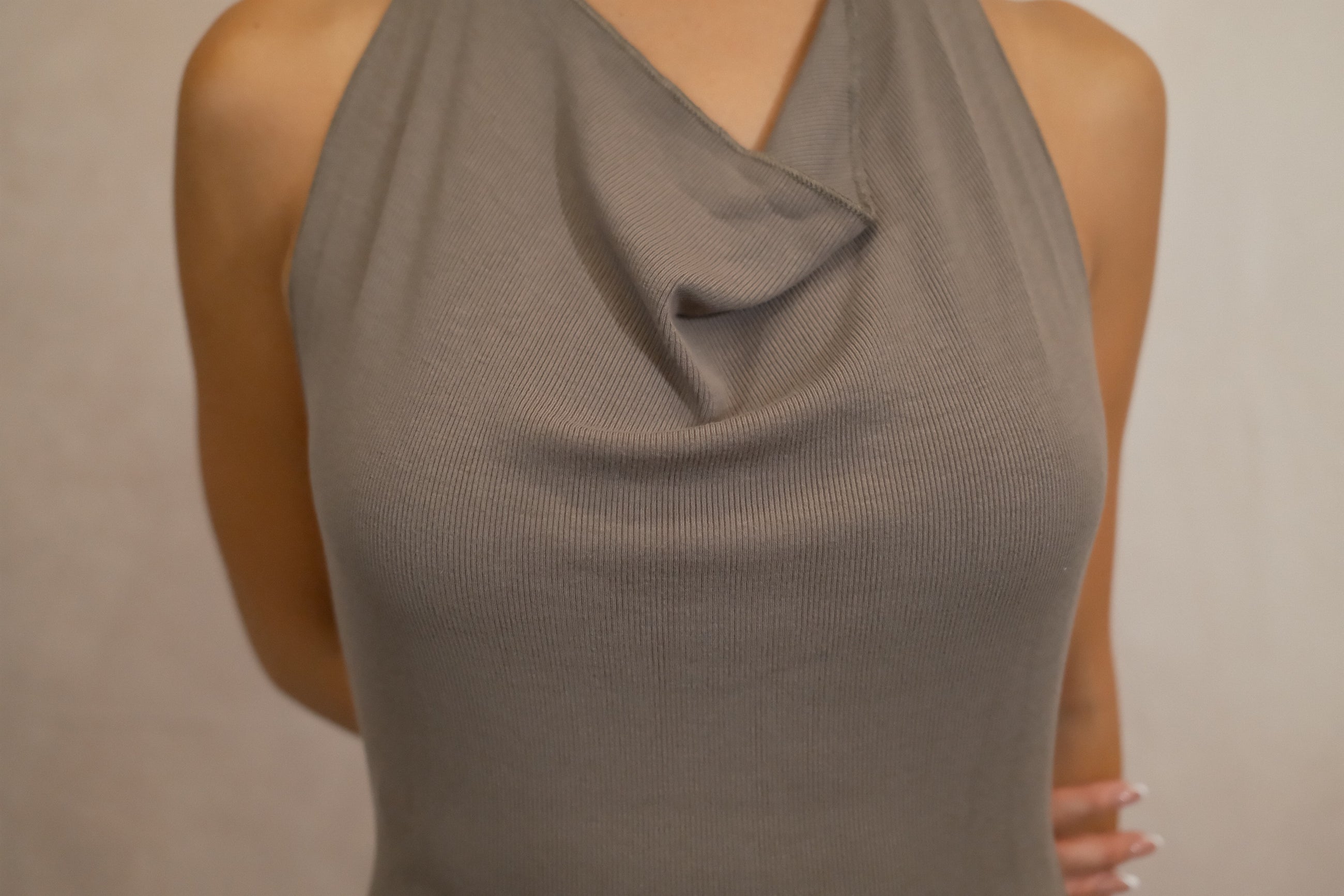 Dark Taupe Maxi Dress