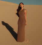 Dark Taupe Maxi Dress