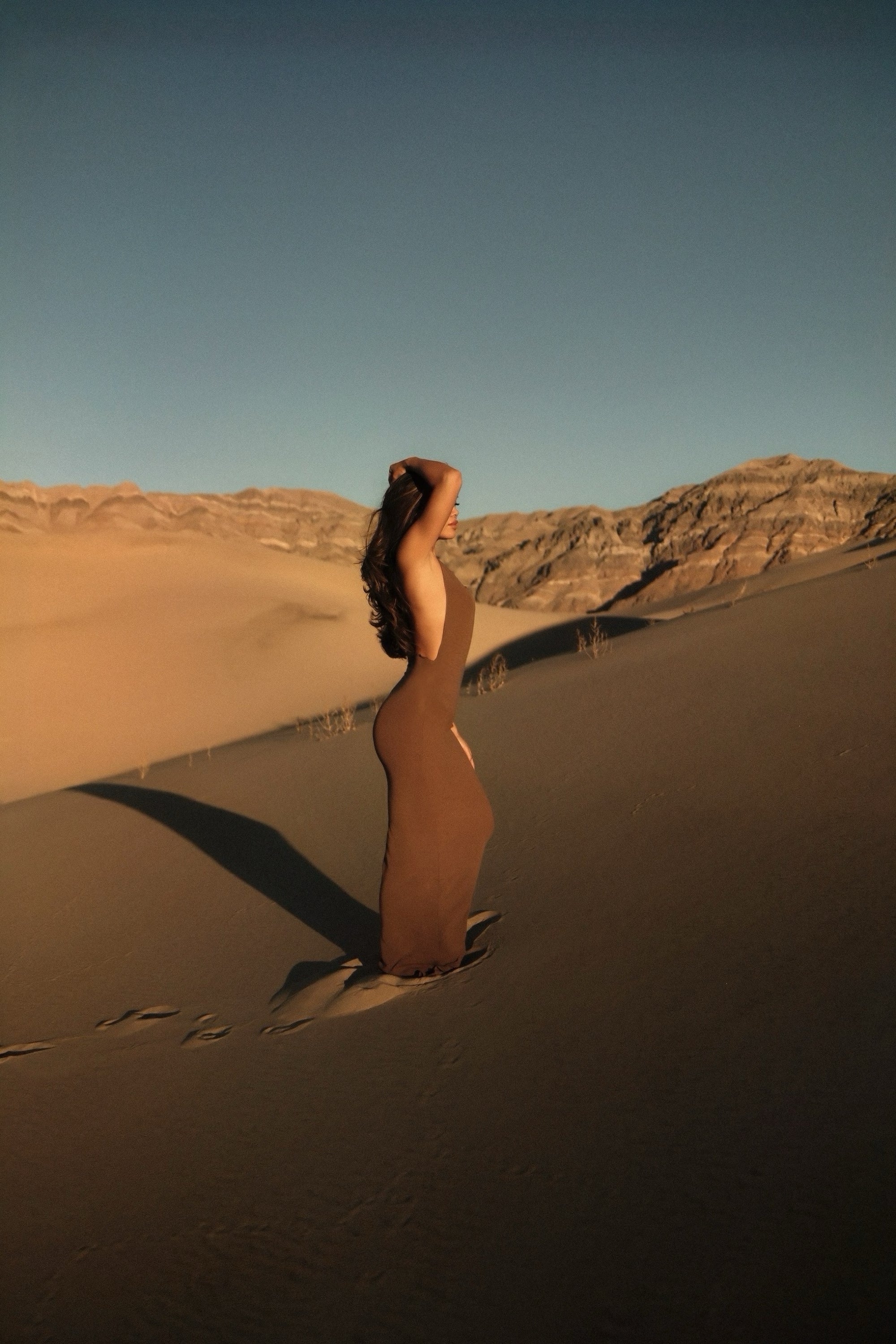 Dark Taupe Maxi Dress