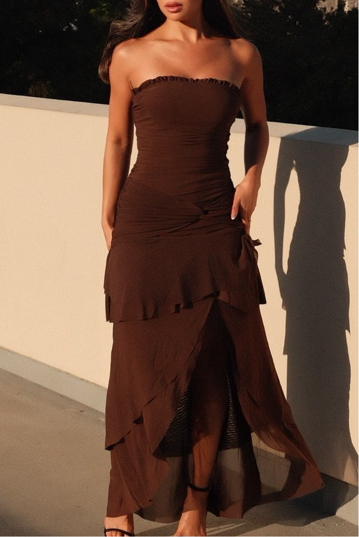 Bourbon Ruffle Dress