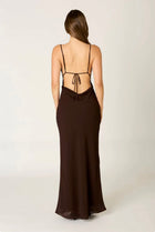 Chocovia Drape Gown