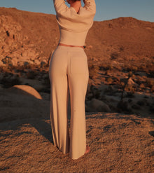 Knit Latte Cardigan w/ Pants Set