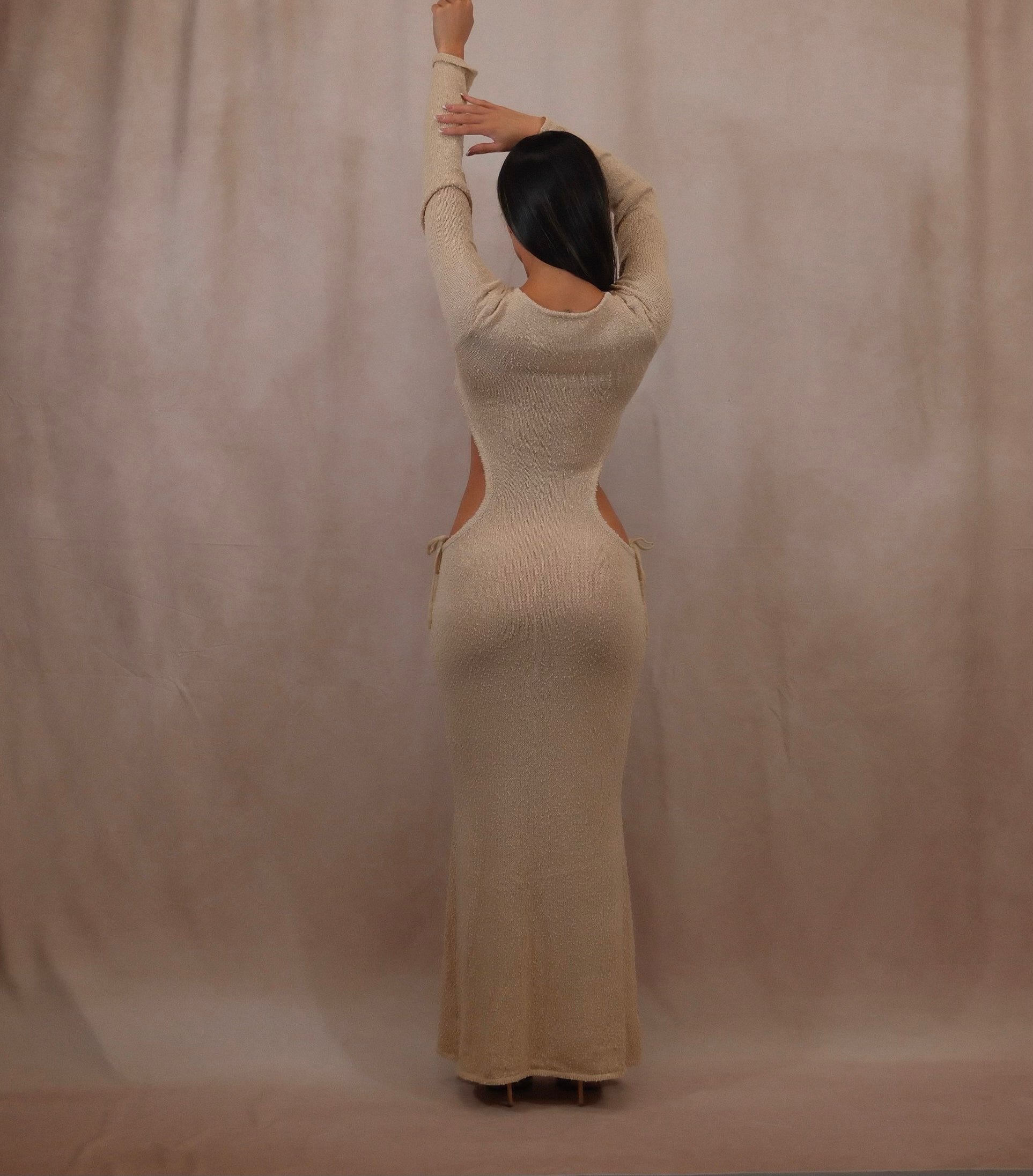 Saba Knit Cut Out Dress